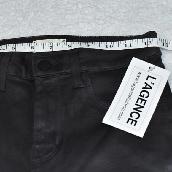 L’agence Marguerite Coated High Waist Skinny Jeans Size 25 - Picture 6 of 13